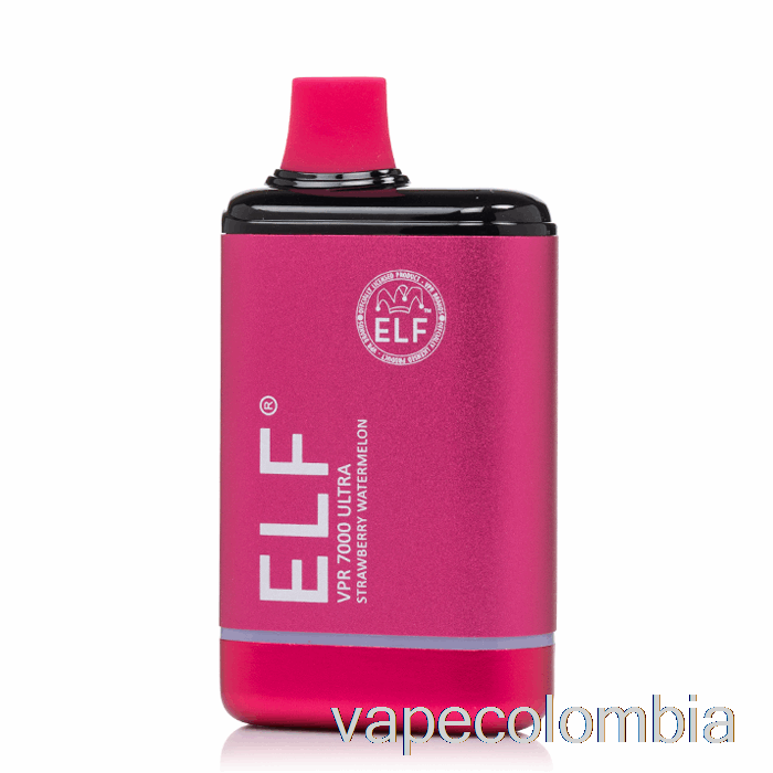 Vape Recargable Elf Vpr 7000 Ultra Desechable Fresa Sandía